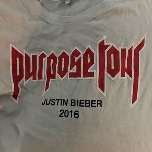 Justin Bieber X Purpose Tour T-shirt